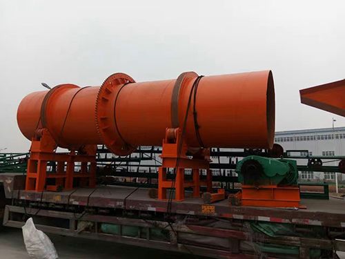 有機肥生產(chǎn)線裝車完畢圖7