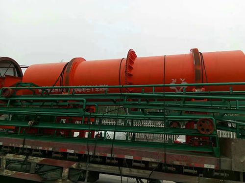 有機肥生產(chǎn)線裝車完畢圖5