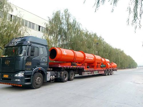 有機肥生產(chǎn)線裝車完畢圖8