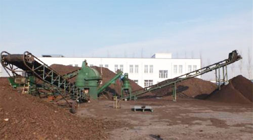 小型雞糞有機肥生產(chǎn)線