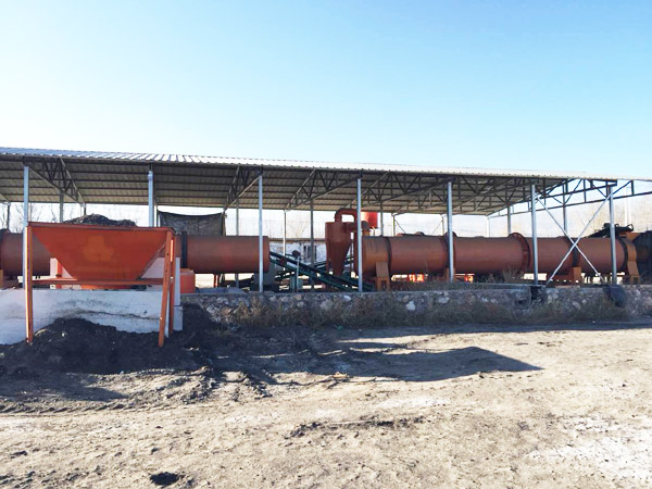 小型牛糞有機肥生產(chǎn)線工藝