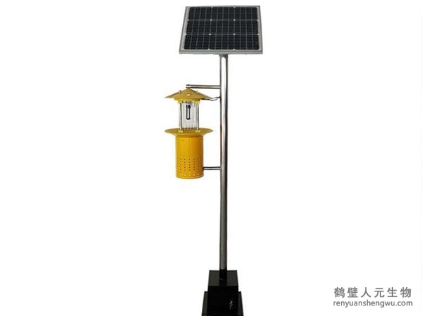 太陽能風吸電擊式殺蟲燈