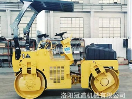 小型雙鋼輪壓路機 回填土壓實壓土機 座駕式壓路機環保型壓實機